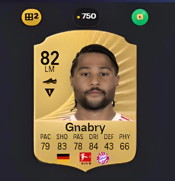 Club player cards with price badges